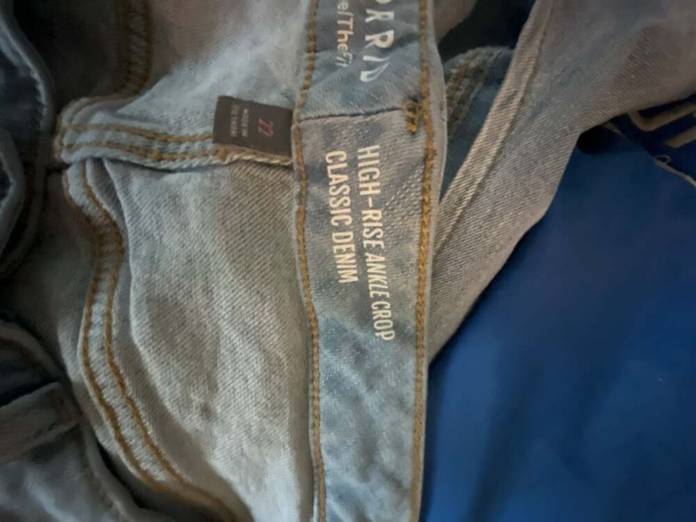 Torrid High-Rise Ankle Crop Classic Denim Light Wash Jeans Size 22 - Picture 7 of 8